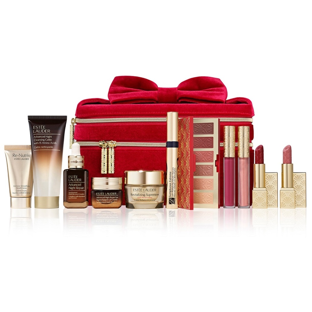 Estee Lauder Red Makeup Set